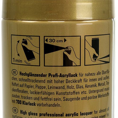 Floristik24 Kleurspray Goud 400ml