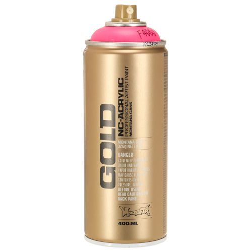 Floristik24 Kleurspray Fluorescerend Roze Kleurspray Montana Blikken 400ml