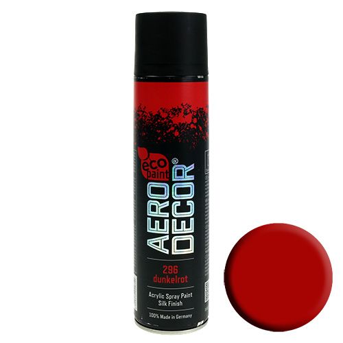 Floristik24 Kleurspray mat donkerrood 400ml