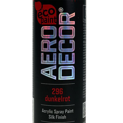Floristik24 Kleurspray mat donkerrood 400ml