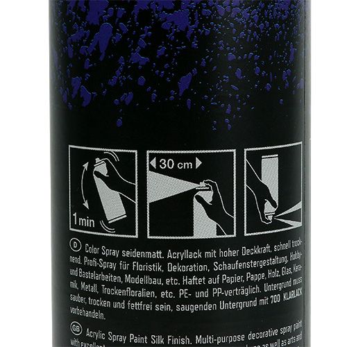 Floristik24 Color Spray zijdemat 400ml koningsblauw