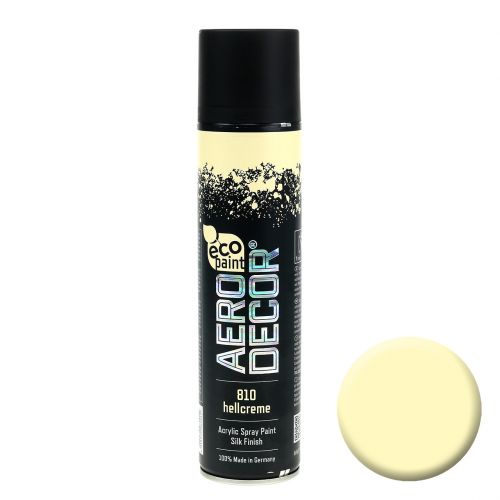 Floristik24 Kleurspray Seidenmatt 400ml lichte crème
