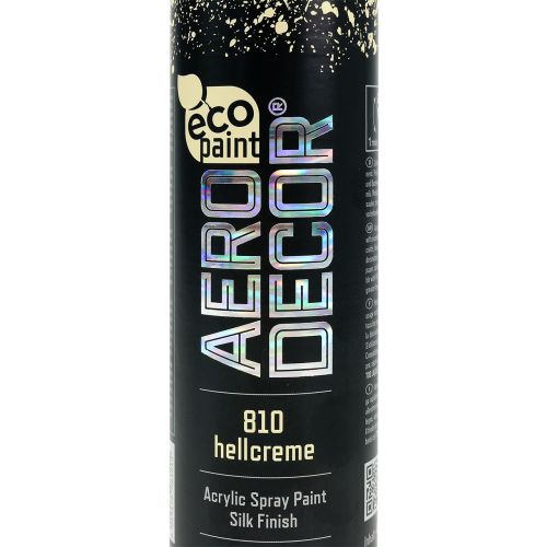 Floristik24 Kleurspray Seidenmatt 400ml lichte crème