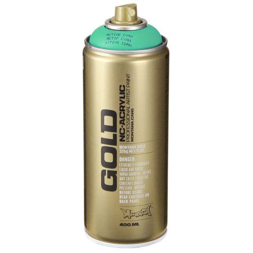 Artikel Kleurspray Turquoise Verfspray Fluo Neon Spray Cyaan 400ml