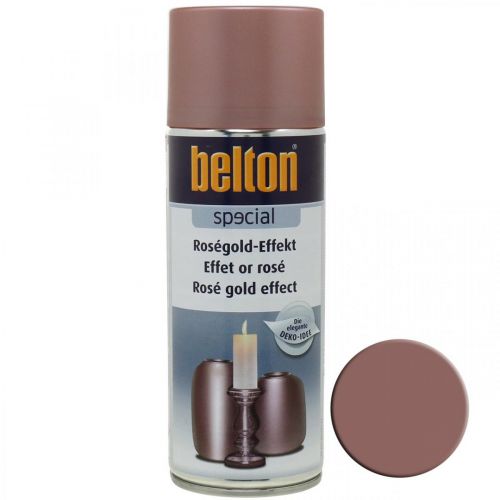 Belton speciale verfspray roségoud effect speciale verf 400ml