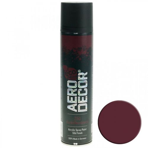 Floristik24 Kleurspray Zijde Mat 400ml Donker Bordeaux