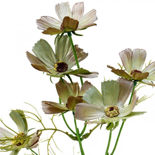 Artikel Cosmea sieradenmand groen zomer kunstbloemen 61cm