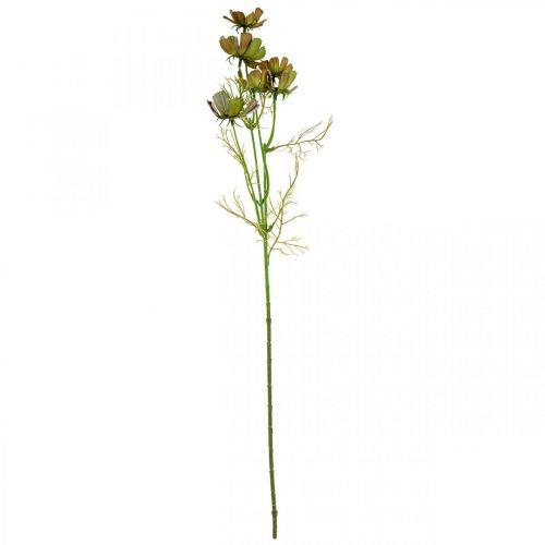 Artikel Cosmea sieradenmand groen zomer kunstbloemen 61cm