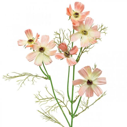 Artikel Cosmea sieradenmand Perzik kunstbloemen zomerbloemen 61cm