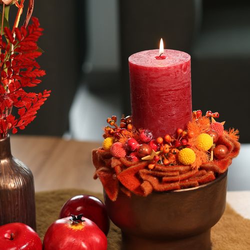 Boeket gedroogde Craspedia-bloemen, 55 cm, 20 stuks | Floristik24.nl