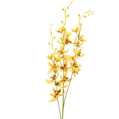 Kunstmatige Cymbidium-orchidee als bloemstengel voor elegante decoratie, 95 cm, 2 stuks