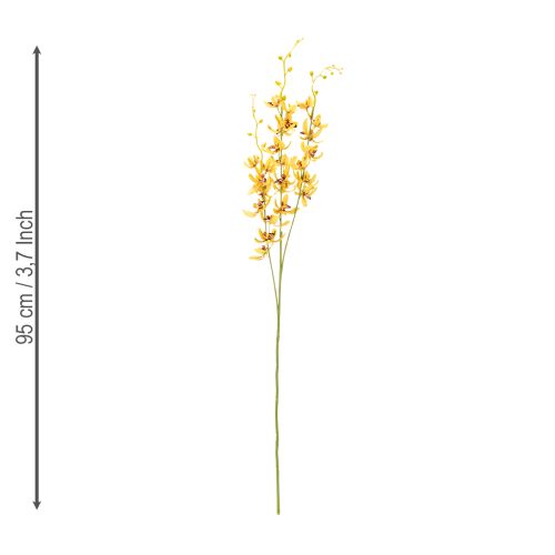 Artikel Kunstmatige Cymbidium-orchidee als bloemstengel voor elegante decoratie, 95 cm, 2 stuks
