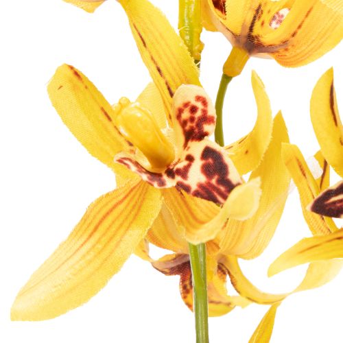 Artikel Kunstmatige Cymbidium-orchidee als bloemstengel voor elegante decoratie, 95 cm, 2 stuks