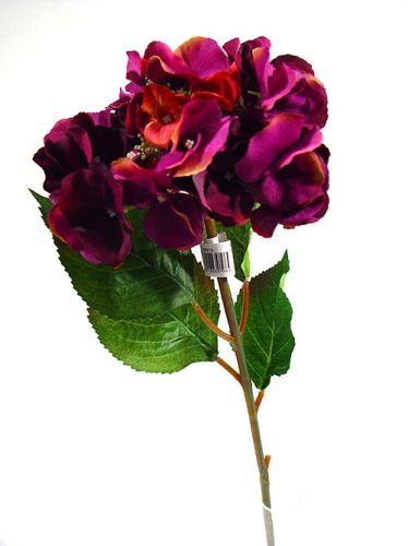Floristik24 Hortensia 43cm donkerpaars (3st.)
