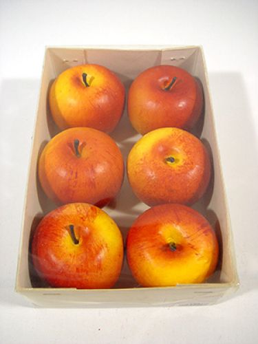 Floristik24 Appels 7cm mat 6st