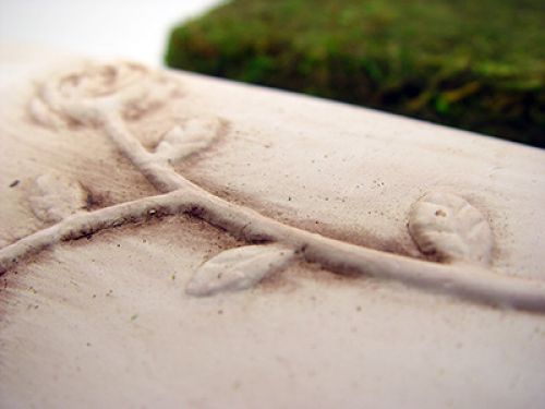 Floristik24 Boek mos 32x20cm met keramische pagina 3st