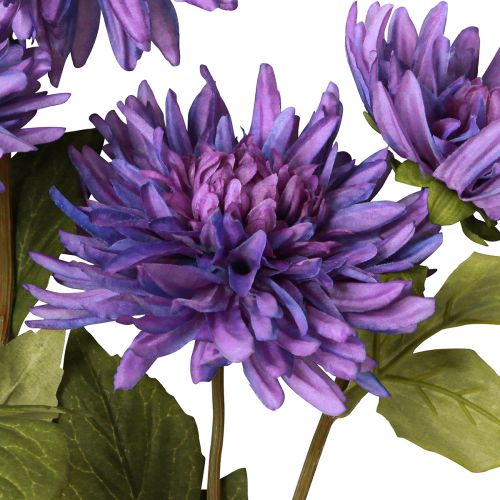 Artikel Kunstdahlia&#39;s in lavendel met 5 bloemen 105cm