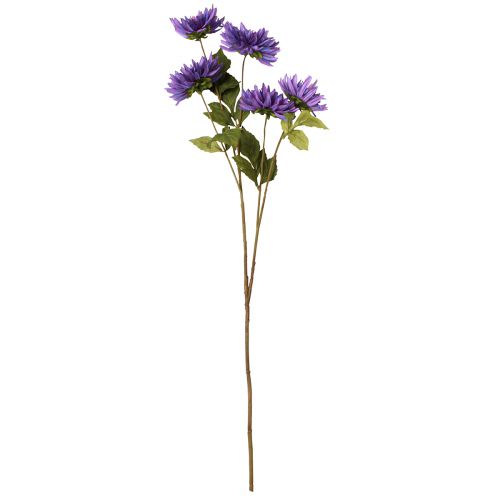 Artikel Kunstdahlia&#39;s in lavendel met 5 bloemen 105cm