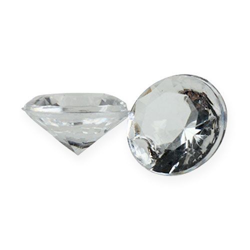 Artikel Decoratieve diamanten 12mm naturel 170st