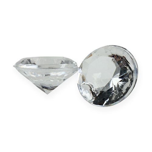 Artikel Decoratieve diamanten 12mm naturel 170 st
