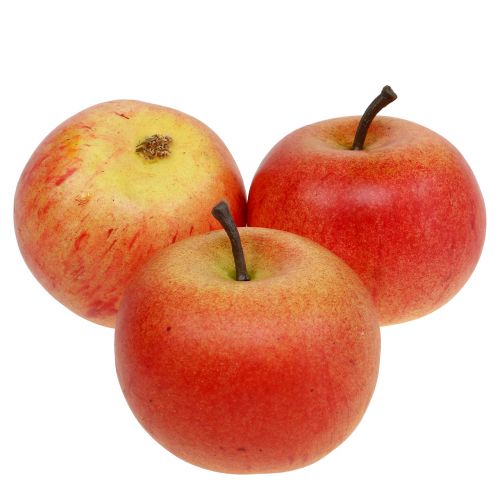 Floristik24 Decoratieve appels Cox 6cm 6 st
