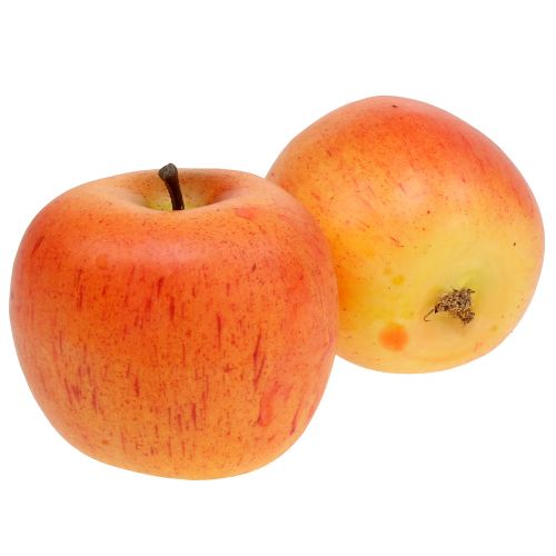 Floristik24 Decoratieve appels Cox oranje 7cm 6 st