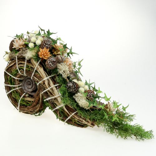 Floristik24 Plantenbak voor grafdecoratie 22cm x 40cm 1 stuk
