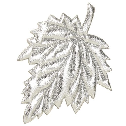 Artikel Decoratieve zijden bladeren 5cm zilver 60 st