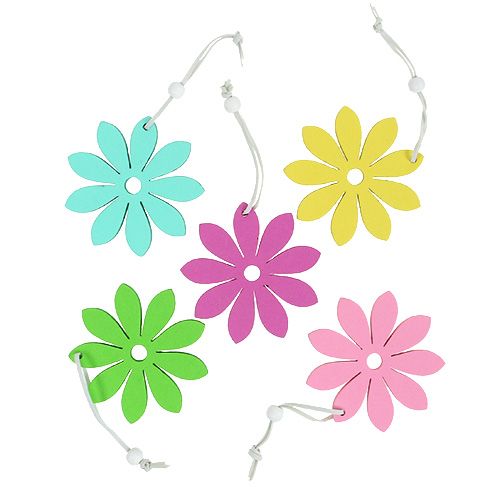 Floristik24 Decoratieve bloemen om op te hangen Ø8cm 20 st