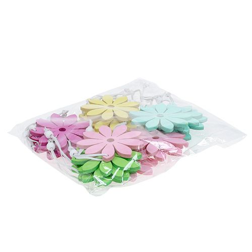Floristik24 Decoratieve bloemen om op te hangen Ø8cm 20 st