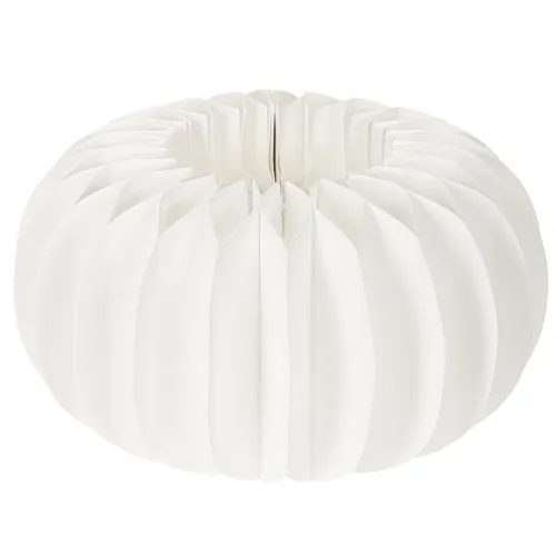 Honingraat papieren ring in de vorm van een pompoen, groot formaat, voor gedroogde bloemen en herfstdecoratie, 24 cm, 4 stuks kopen | Floristik24.nl
