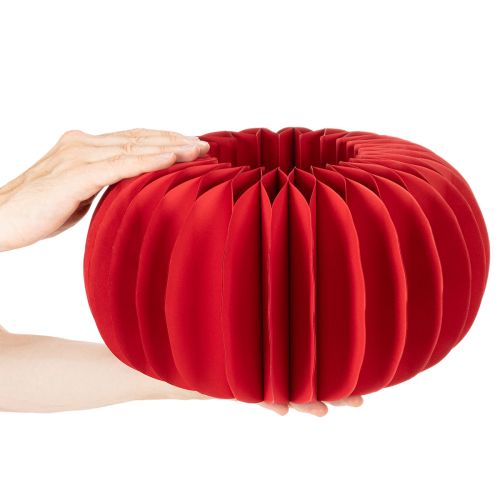 Honingraat papieren pompoen decoratiepapier 34 cm 2 stuks | Floristik24.nl