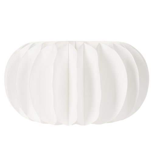 Papieren decoratieve bal, moderne pompoenversiering, honingraatpapier, 34 cm, 2 stuks | Floristik24.nl