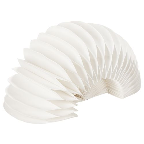 Papieren decoratieve bal, moderne pompoenversiering, honingraatpapier, 34 cm, 2 stuks | Floristik24.nl