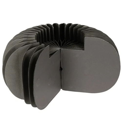Honingraat papieren pompoen decoratie ring 24cm 4 stuks | Floristik24.nl