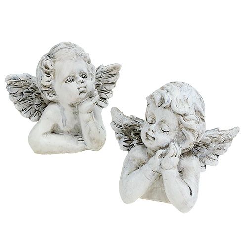 Floristik24 Decoratieve engel H7,5cm 6 stuks
