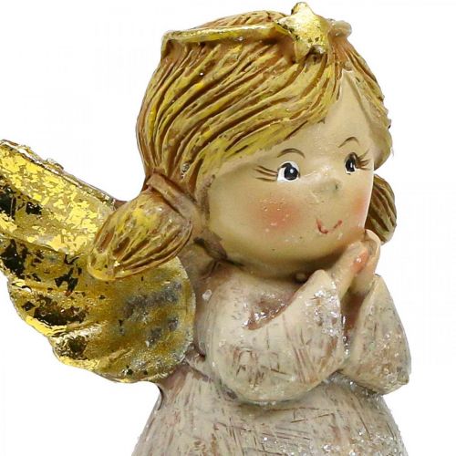 Floristik24 Deco engel Kerst engel engel figuur engel paar H10cm 2st