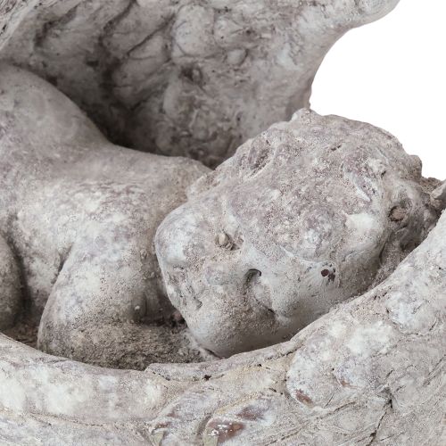 Artikel Decoratieve engel slapend met vleugels engelfiguur graf 22,5cm