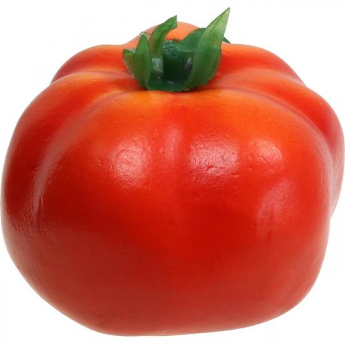 Siergroenten, kunstgroenten, tomaat kunstgroen rood Ø8cm