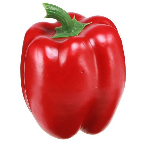 Artikel Decoratieve groentepaprika rode voerdummy H10cm