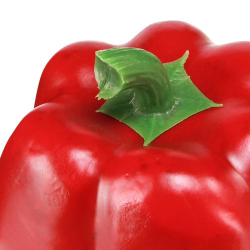 Artikel Decoratieve groentepaprika rode voerdummy H10cm