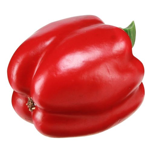 Artikel Decoratieve groentepaprika rode voerdummy H10cm