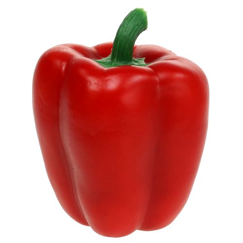 Deco groente rode paprika 11cm