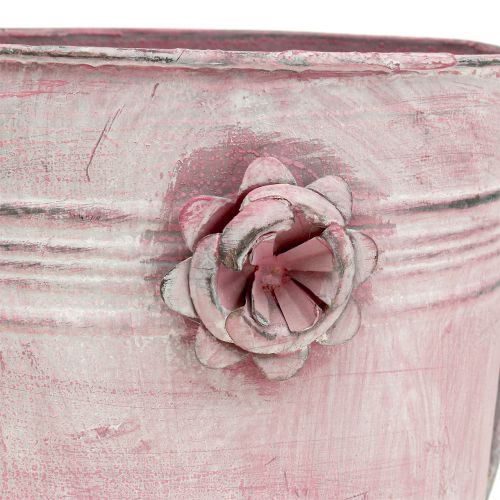 Artikel Decoratieve metalen gieter roze L33cm B12cm H29cm