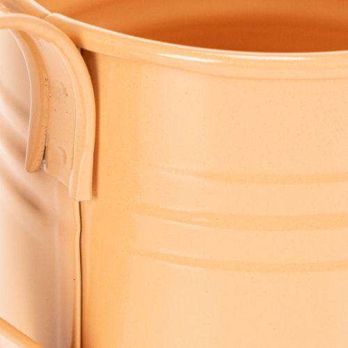 Decoratieve gieterplantenbakset, metaal, 8-delig, veelkleurig, 16,5x7 cm - Ideale plantenbakken voor balkon en keuken | Floristik24.nl