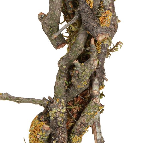 Artikel Decoratieve kranstakken met korstmos en mos natuurlijke decoratie Ø33cm