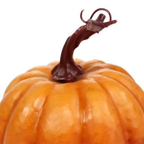 Floristik24 Deco Pompoen Oranje 14cm