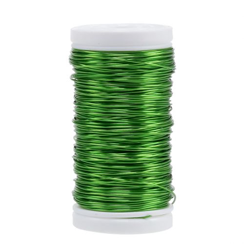 Deco Geëmailleerd Draad Appel Groen Ø0.50mm 50m 100g