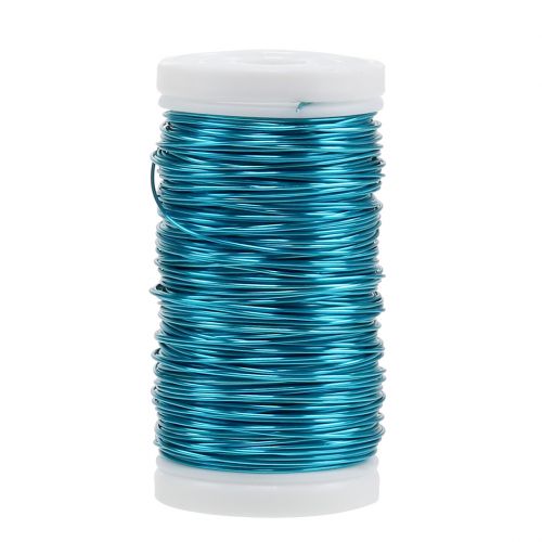 Artikel Decoratief Geëmailleerd Draad Turkoois Ø0.50mm 50m 100g