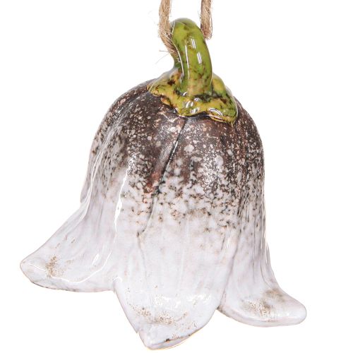 Artikel Decoratieve lelietje-van-dalen voor het ophangen van keramische bloemen 7cm 3 st